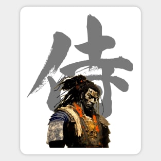 Yasuke Black Samurai in 1579 Feudal Japan No. 2 Magnet